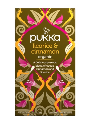 Pukka Licorice & Cinnamon 20 Tea sachets